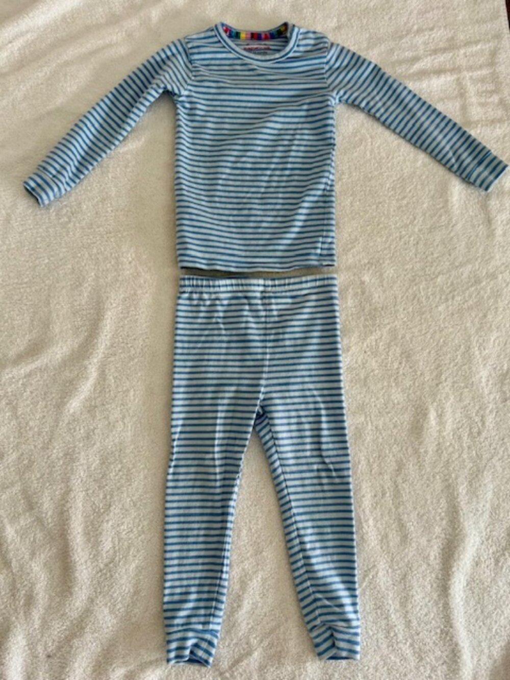 Magnetic Me Pajama Set - Blue Stripes - 18 - 24 mo